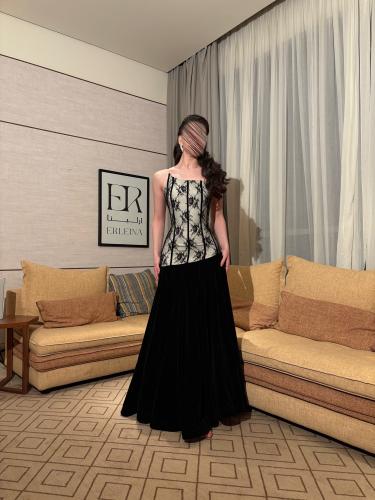 فستان لوبي اسود