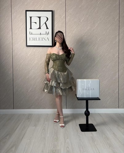 فستان دلوعتي اخضر