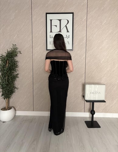 فستان بها اسود