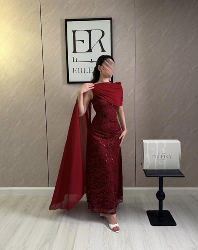 فستان مفمي عودي