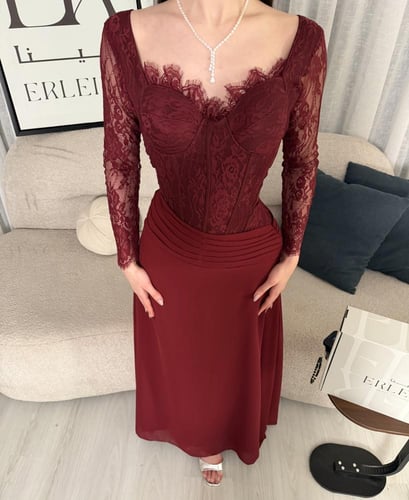 فستان فلورا عودي