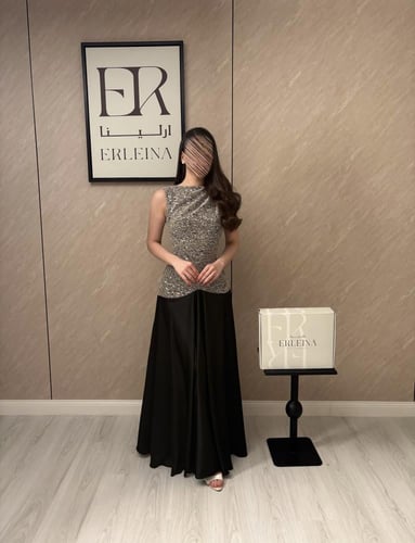 فستان فضه اسود