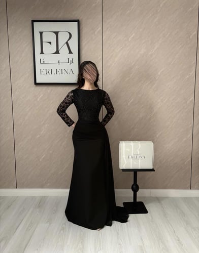 فستان نجد اسود