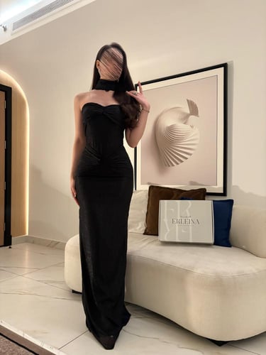 فستان كاتيا اسود