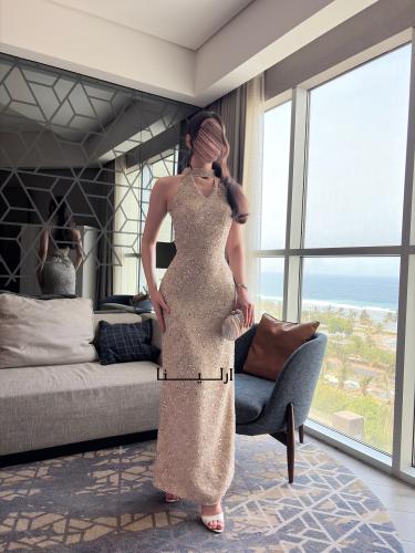 فستان ايل فضي