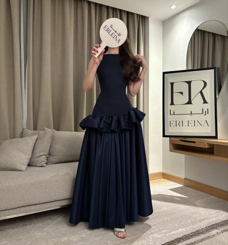 فستان وديان كحلي