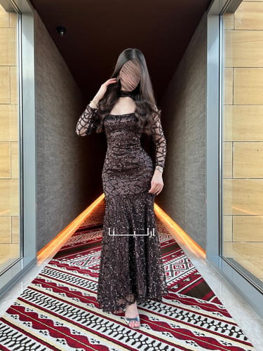 فستان روزي بني