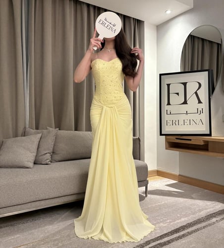 فستان بيسو ليموني
