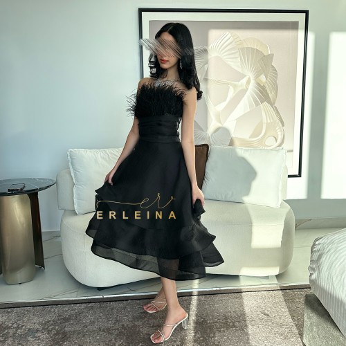 فستان روجينا اسود