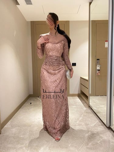 فستان ليان لحمي