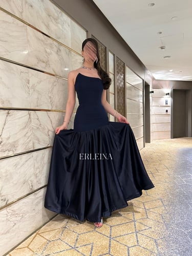 فستان لوبا كحلي