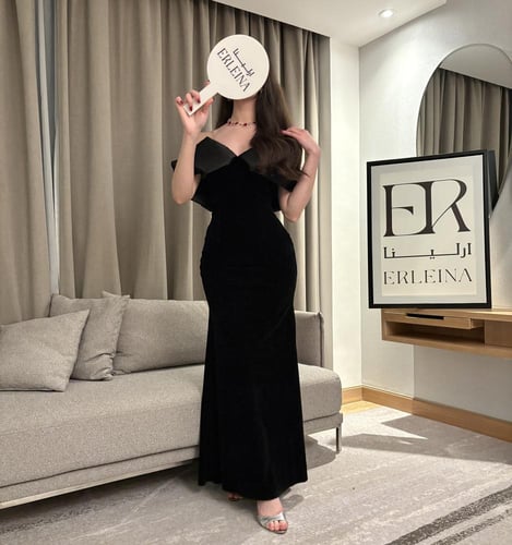 فستان نوفي اسود