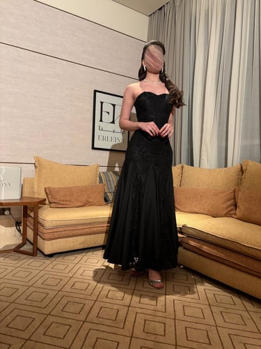 فستان هيفو اسود