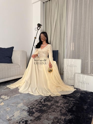 فستان ايدن كريمي