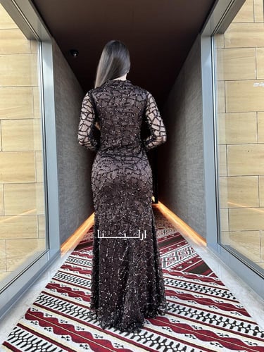 فستان روزي بني