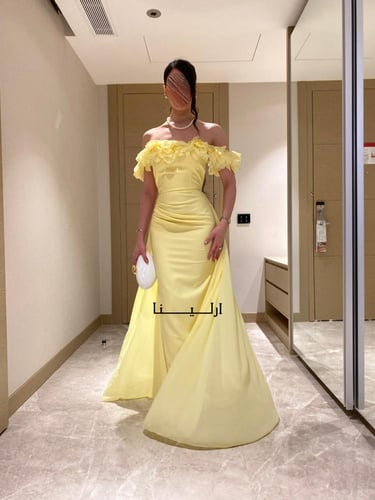 فستان اريسا اصفر