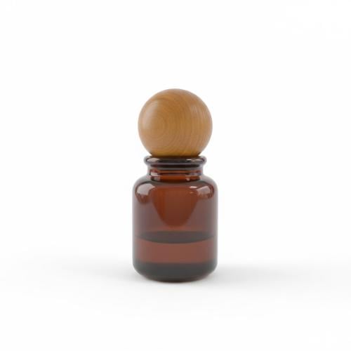 12 bottles 30 ml Laverne - transparent brown