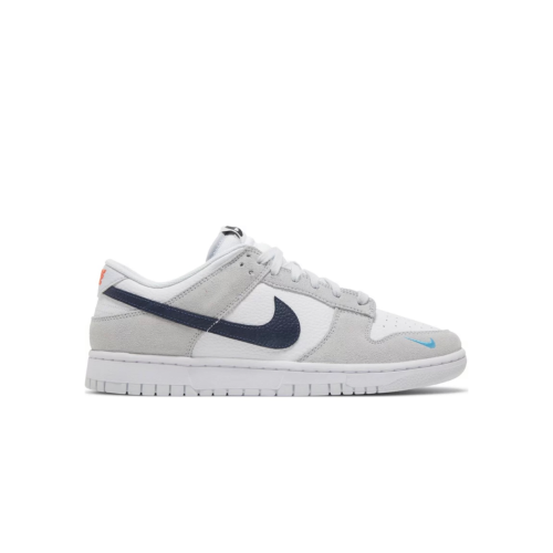 Dunk Low 'Mini Swoosh - Football Grey Midnight Nav...