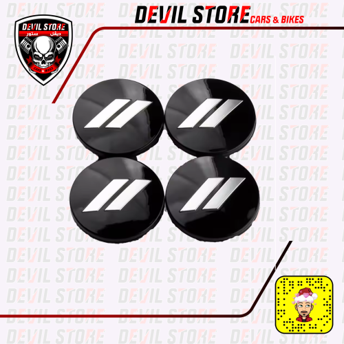 اغطية جنوط خطين فضي