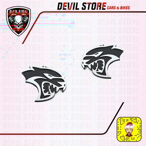 طقم علامات HELLCAT للرفرف