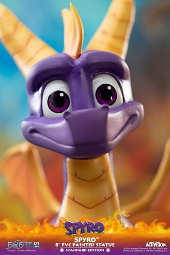 F4F Spyro The Dragon 8 inch PVC Statue STANDARD ED...