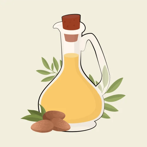 زيت اللوز المر
