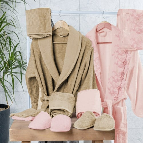 طقم روب استحمام اسباني