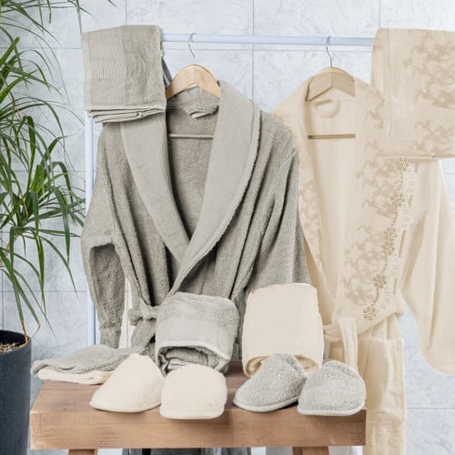 طقم روب استحمام اسباني