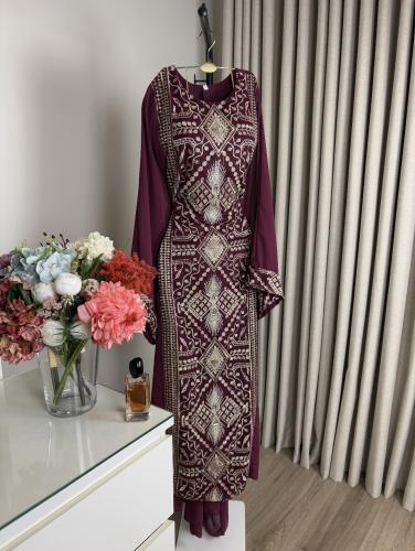 جلابية رمضاني تطريز