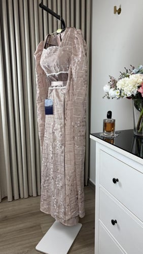 جلابيه لحمي رمضاني مطرزه