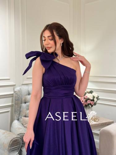 فستان سهرة موف ون شولدر شانطون