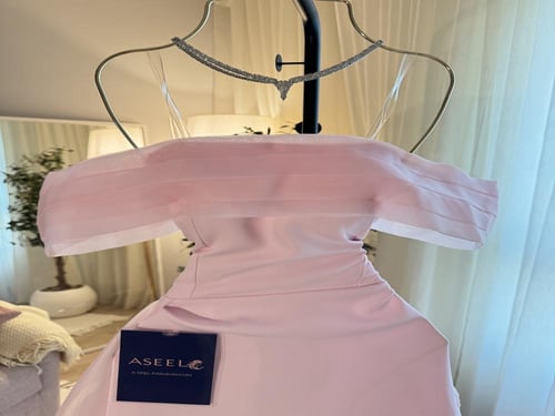 فستان سهرة بنك انيق