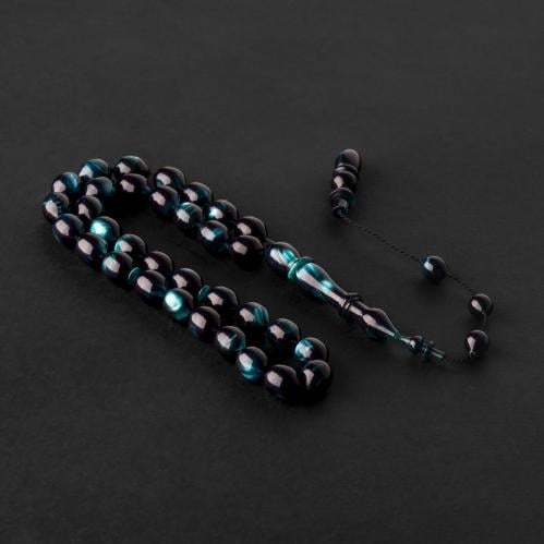 سبحة بكلايت أسود لامع