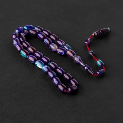 سبحة بكلايت بنفسجي لامع