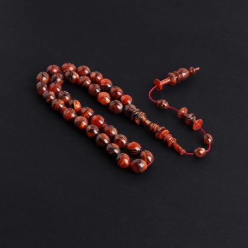 سبحة بكلايت احمر صخري