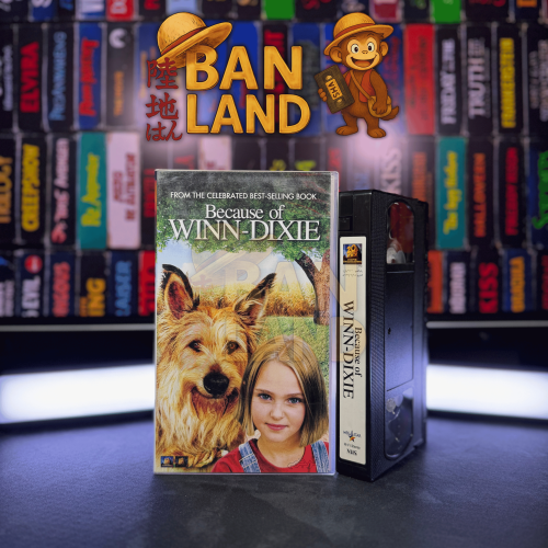 شريط فيديو VHS فيلم - BECAUSE OF WINN DIXIE