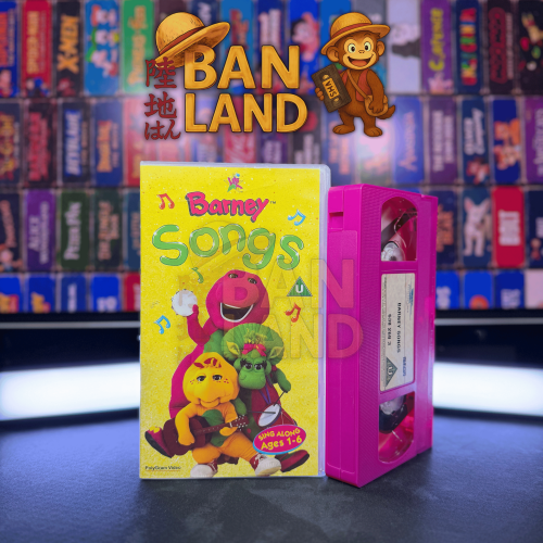 شريط فيديو VHS بارني - Barney - Songs