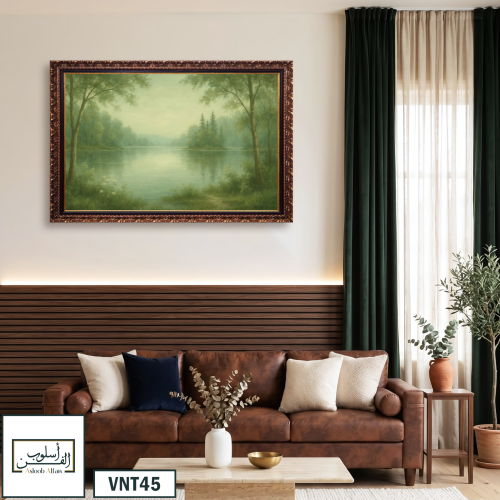 VNT45 لوحة واحة الضباب الهادئ