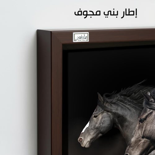 HR60 لوحة فنية معاصرة بالأبيض والأسود تصور ثلاثة أ...