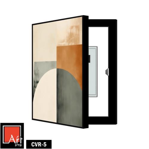 CVR5 لوحة خزانة مخفية، برتقالي أخضر