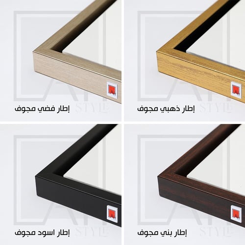 A193 لوحة جدارية عصرية بتصميم هندسي من مثلثات بألو...