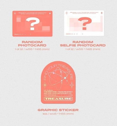 TREASURE 1ST ALBUM-THE FIRST STEP:TREASURE EFFECT