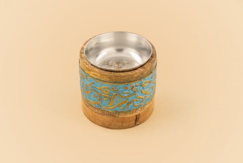 مبخرتان خشبية فاخرة صناعة هندية