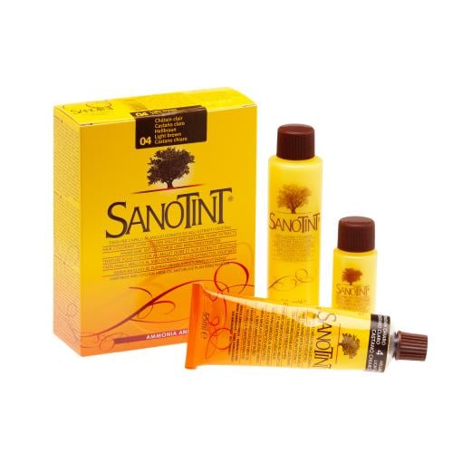صبغة سانوتينت بني فاتح طبيعي رقم (4) SANOTINT