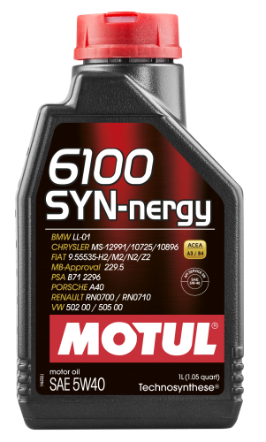 زيت محرك تخليقي موتل 6100 SYN-NERGY 5W40