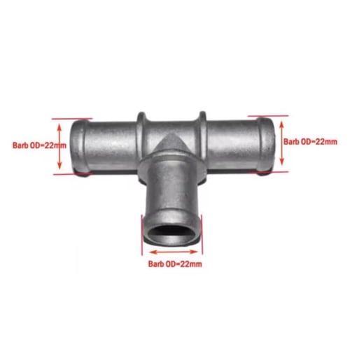 توصيلة قسام ليات الرديتر المونيوم ضد الصدأ