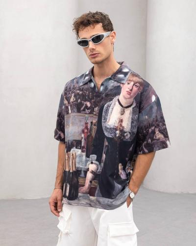 قميص أوفر سايز Street Style
