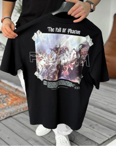 تيشيرت أوفر سايز بطبعة Phaeton