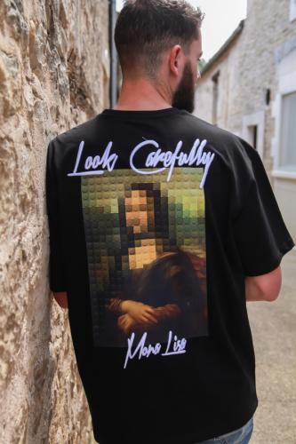 تيشيرت أوفر سايز MONA LISA