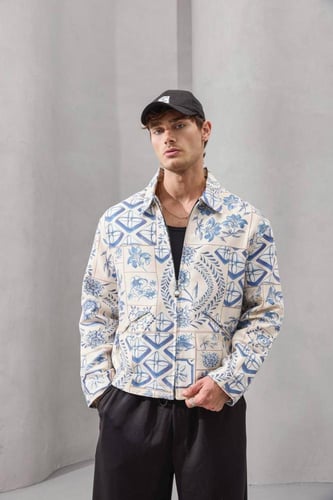 جاكيت بلو آرت – Blue Art Jacket
